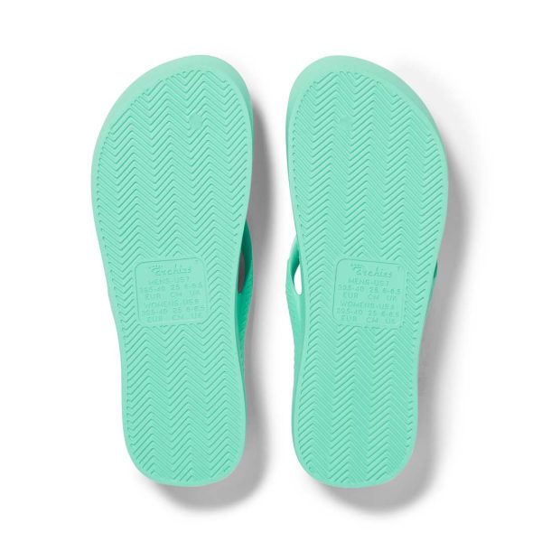 Kids - Arch Support Flip Flops - Mint